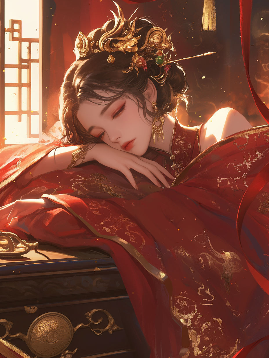 残梦吹寒彼岸花